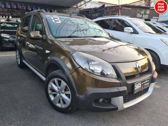 RENAULT SANDERO 1.6 STEPWAY 8V FLEX 4P MANUAL RENAULT SANDERO 1.6 STEPWAY 8V FLEX 4P MANUAL
